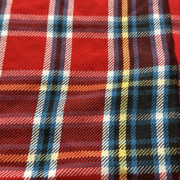 Alpine Design Heavyweight Flannel Shirt Men’s Size Large Red Blue Yellow Plaid - Picture 4 of 12